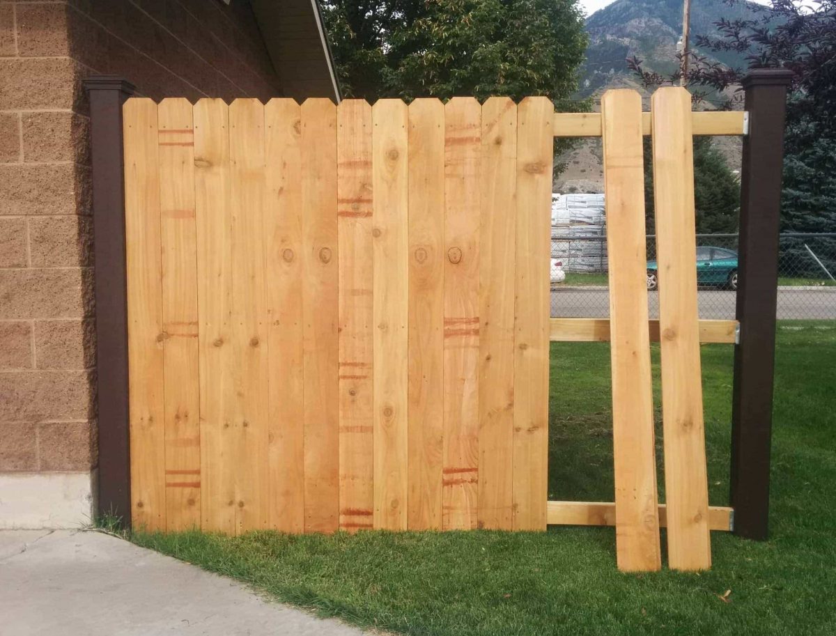 Upgrade Wood Fence Posts with Trex 1