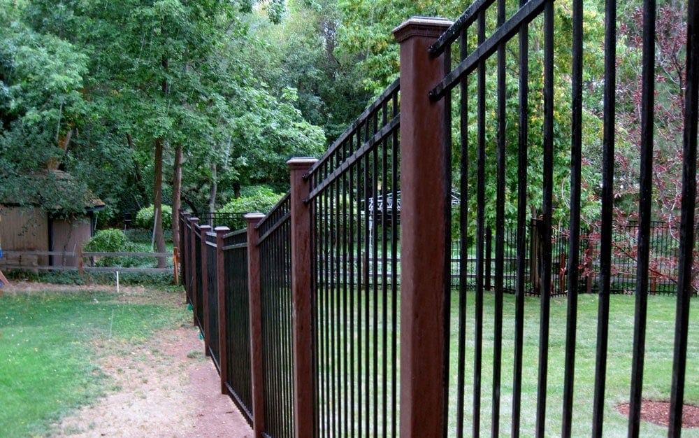 Trex Posts With IronGuard Fence