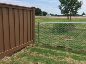 Love's Travel Stop Trex Privacy Fencing