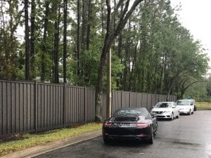 Publix-Parking-Lot-Trex-Seclusions-Fencing 1