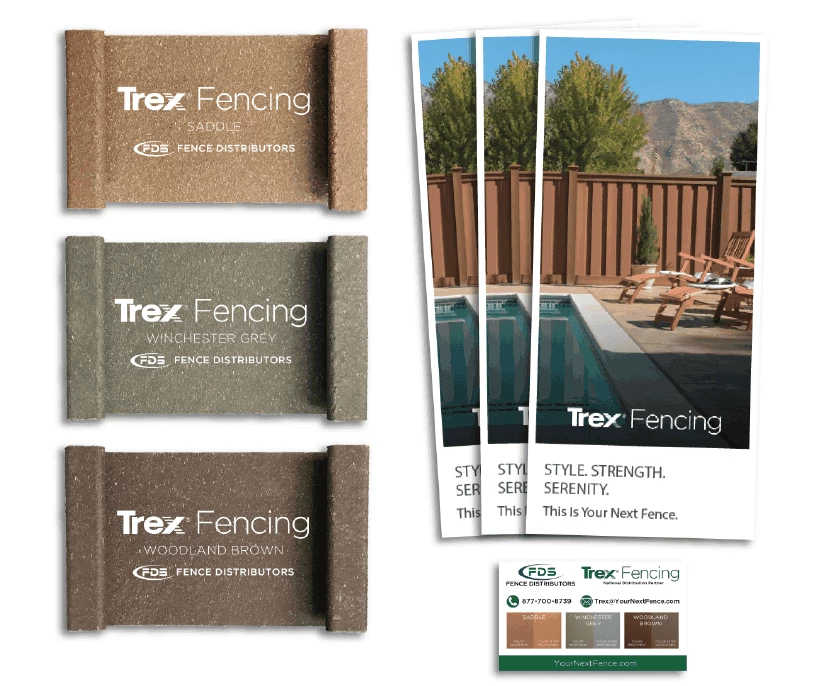 Trex Fencing Sample Package