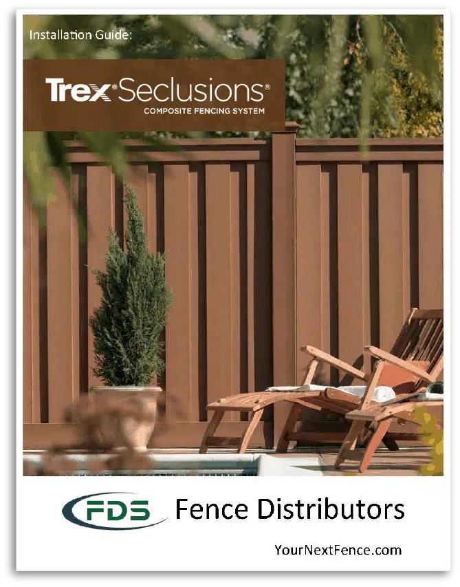 Trex Seclusions Installation Guide Front Cover