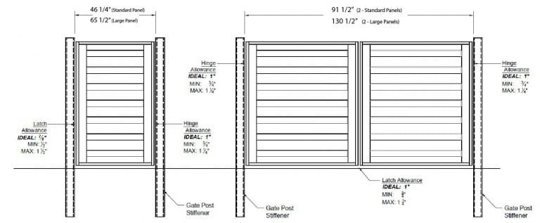 Affordable Fence Gates | Trex Fencing FDS