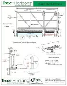 Horizons- Cantilever Gate Frame 1