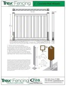 Z - Concrete Post Mounts 1