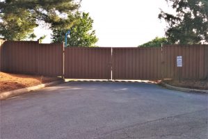 High-Point-University-Yard-Entry-Trex-Fencing