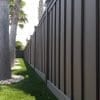 A Woodland Brown Trex Fence installed by Anchor Fence & Deck, Jacksonville, FL