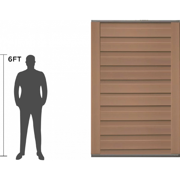 Trex w/Horizons Single Gate Panel Kit 8-ft. Tall (Large Width) 1