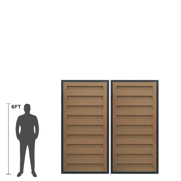 Trex w/Horizons Double Gate Panel Kit 8-ft. Tall (Standard Width) 1
