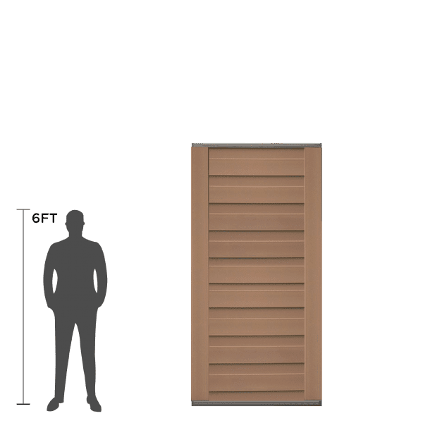 Trex w/Horizons Single Gate Kit 8-ft. Tall (Standard Width) 1