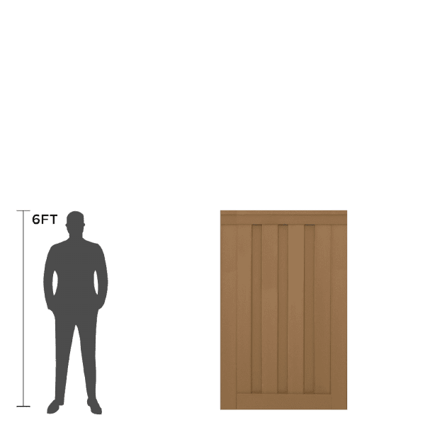 Trex Seclusions Single Gate Kit - 6-ft. Tall (Standard Width) 1