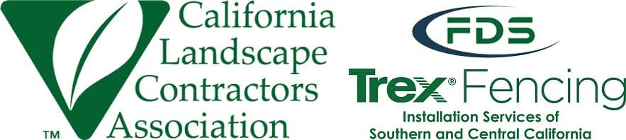 California Landscape Contractors Association Logo with Trex Fencing