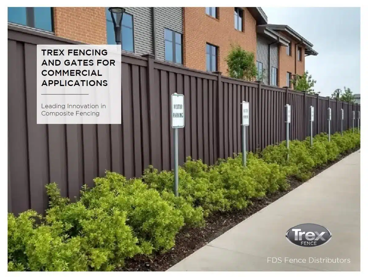 Cover to Architects Booklet for Trex Fencing