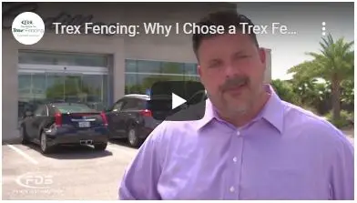 video testimonial why I chose trex fence