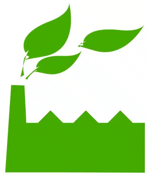 Green manufacturing clip art