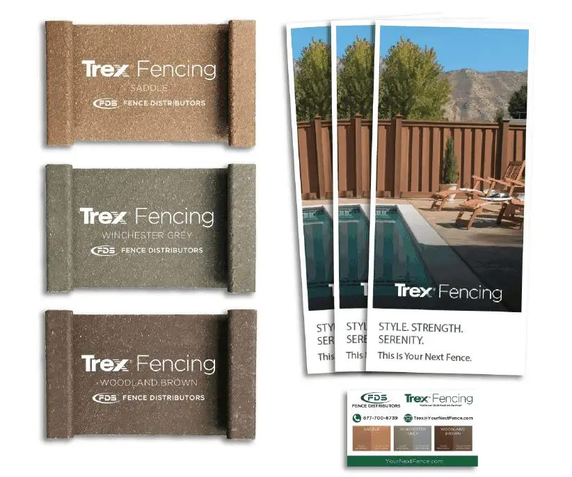 trex fencing samples package