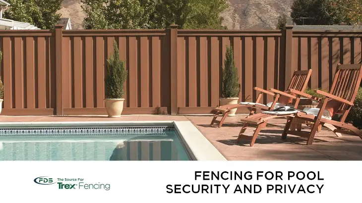 Trex Fencing for Pool Security and Privacy