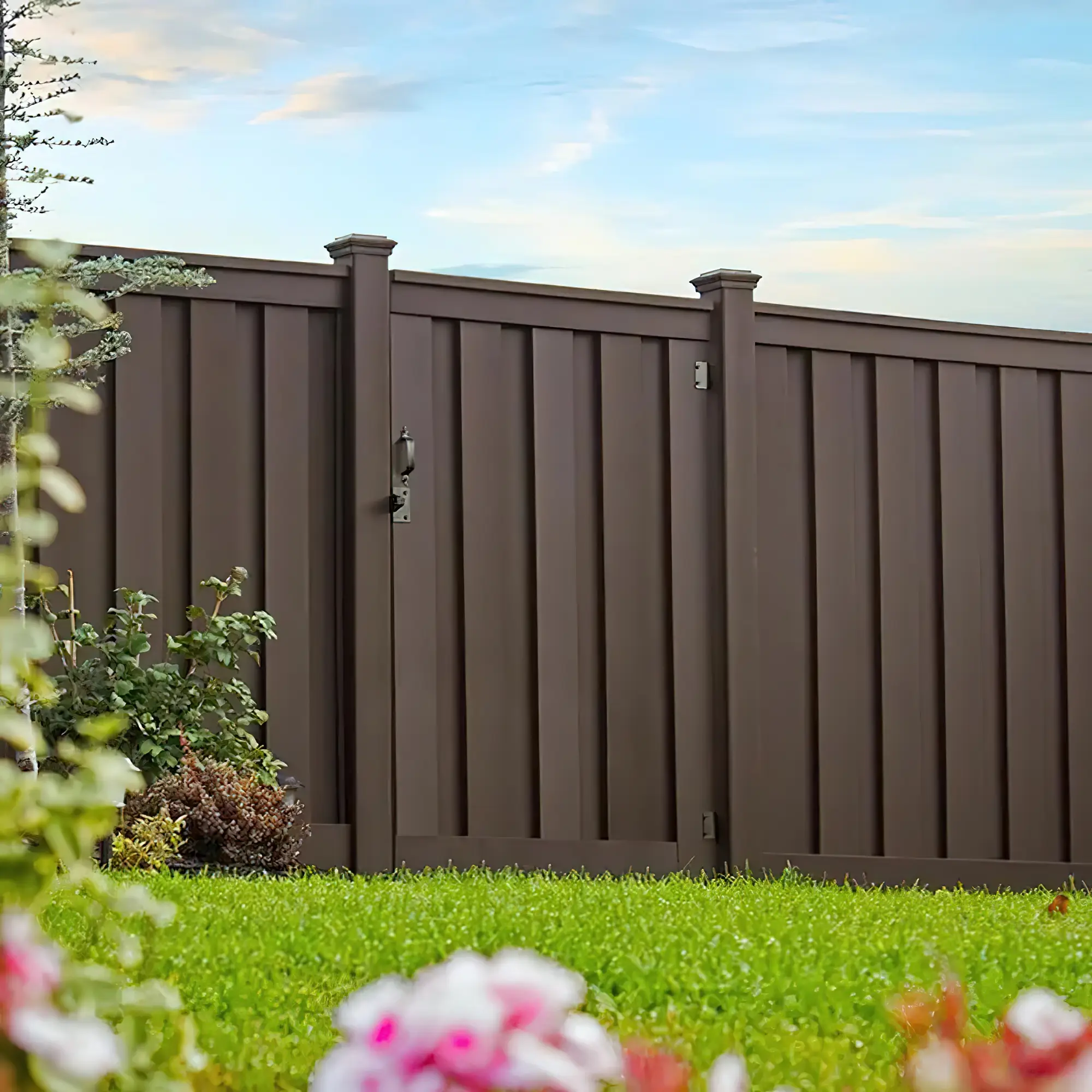 Buy Trex Fencing gates that match the fence.
