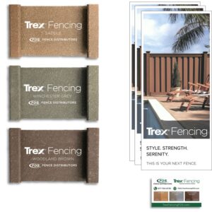 Trex Fencing Samples & Brochures