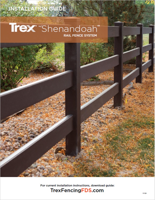 Installation Guide for Trex w/ Shenandoah Rail Fence